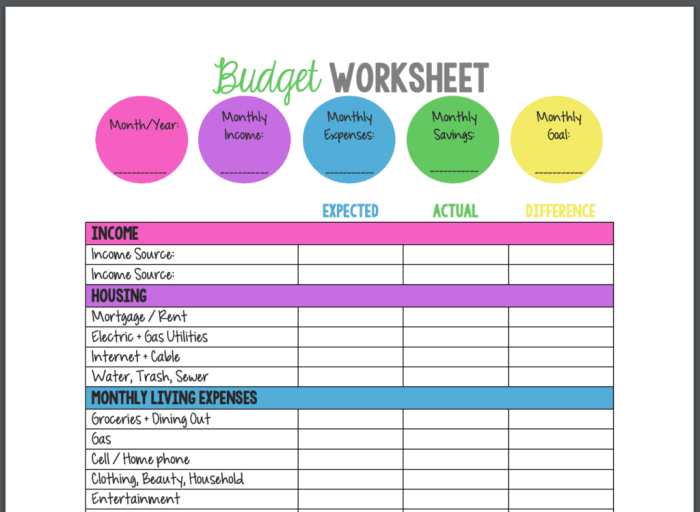 Budget excel monthly template budgeting tool planner personal household tools spreadsheet templates yearly year company format manage microsoft excelxo ways