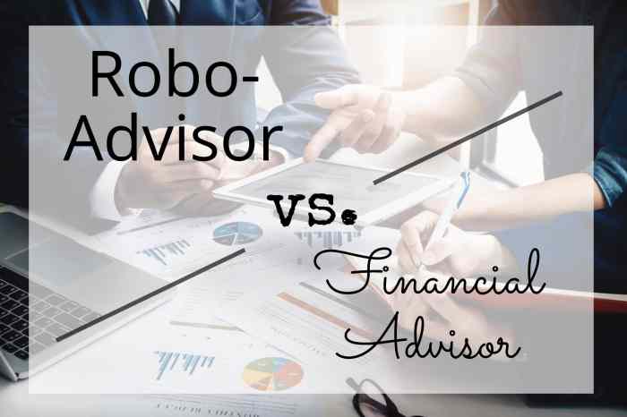 Advisor robo financial advisors intervention parameters require funds